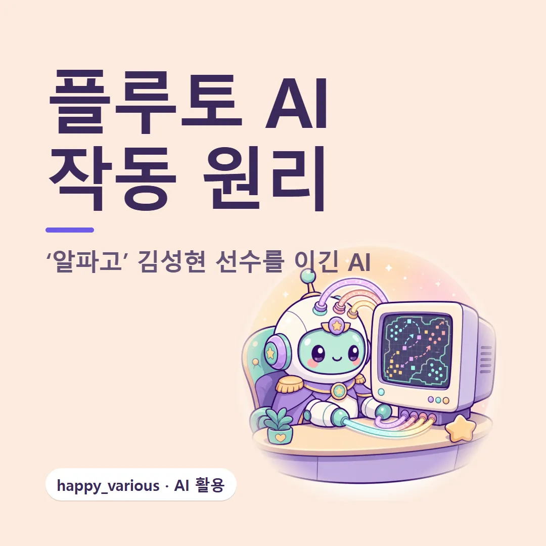 플루토 AI 작동 원리 — ‘알파고’ 김성현 선수를 이긴 스타크래프트 AI (캐릭터는 GPT 이미지 생성)
