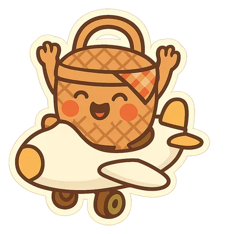 ナドゥリログのかごキャラクター（GPT生成画像）