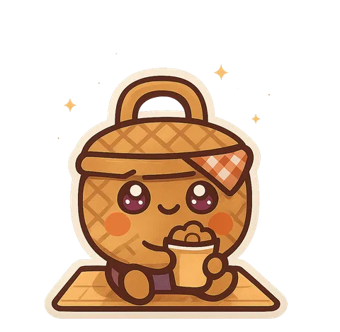 Nadeuli basket character (GPT-generated image)