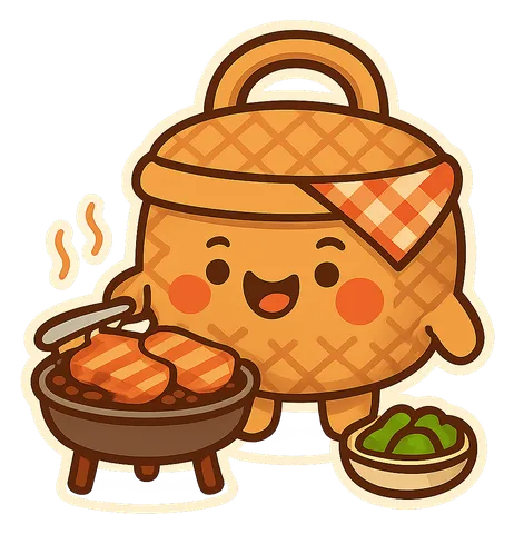 Nadeuli basket character (GPT-generated image)