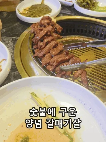焼けたカルメギサルを持ち上げる（GIF）