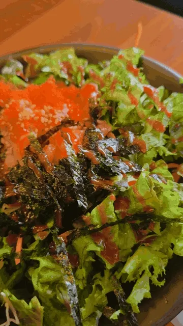 회무침 클로즈업 (움짤)