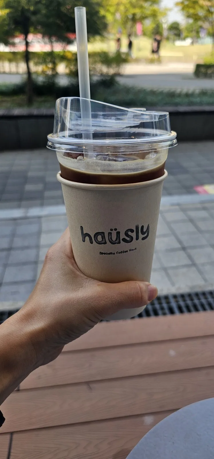아이스 아메리카노 — 고소하고 맛있었어요