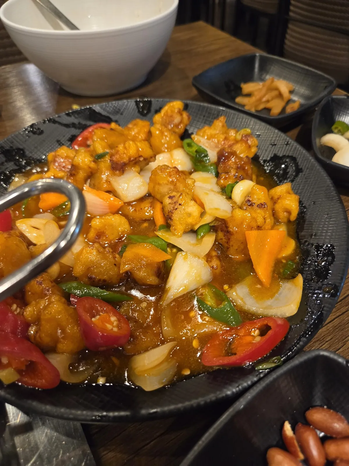 Liu Rou Duan (menu board name 'Liu Rou Dwan')