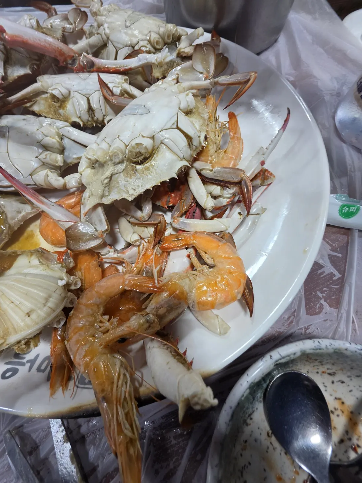 살을 발라 먹은 꽃게찜