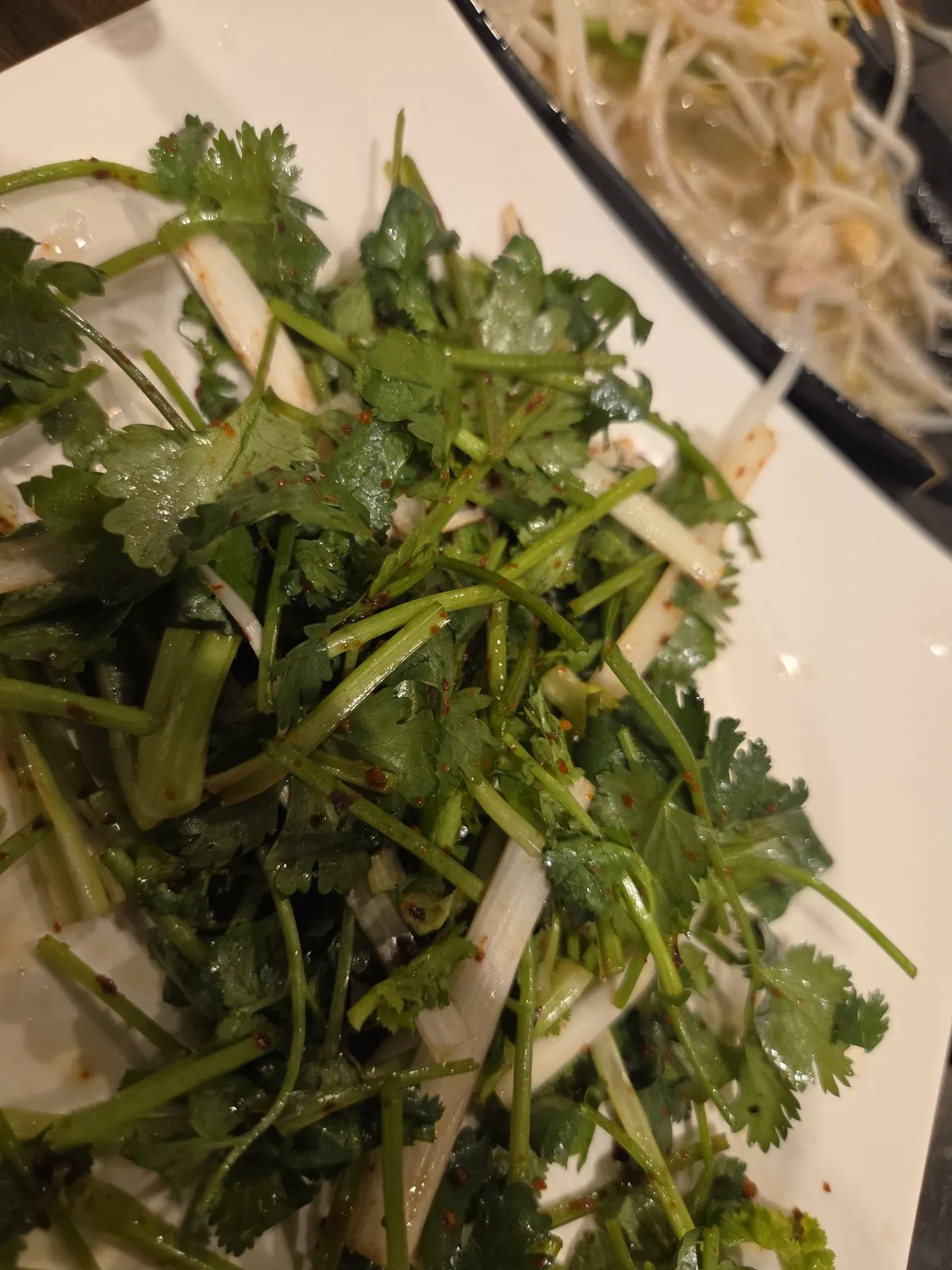 Coriander salad