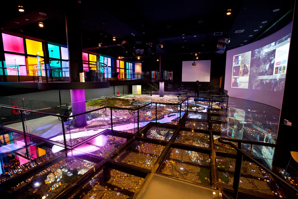 首爾歷史博物館 — 首爾歷史城市模型展覽館（2014年3月）