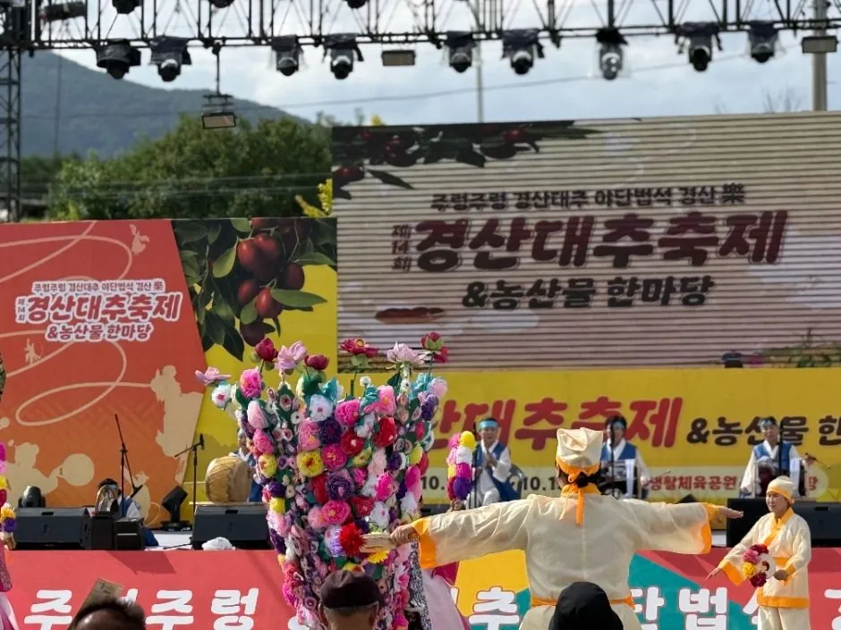 往屆活動 — 在節慶舞台上表演傳統節目的表演者